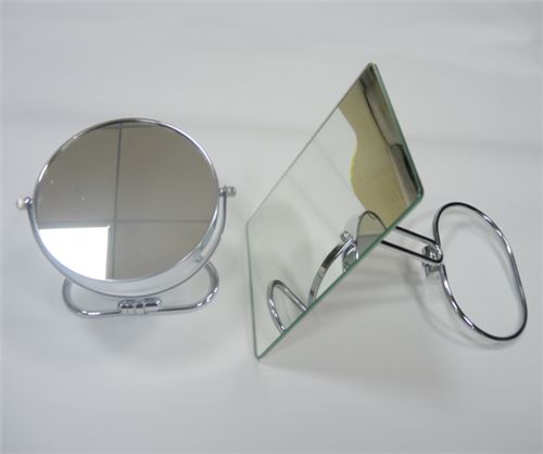 高档不锈钢折叠式化妆镜